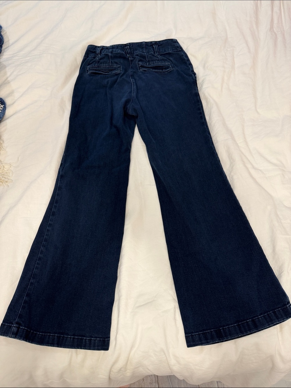 Maeve by Anthropologie - the Naomi Jean - Dark indigo Wide-Leg High-Rise Jeans - Picture 4 of 4